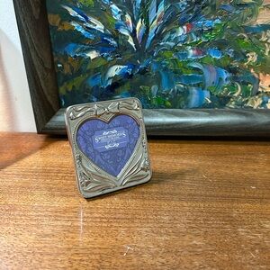 Silver Heart Frame 3” plated